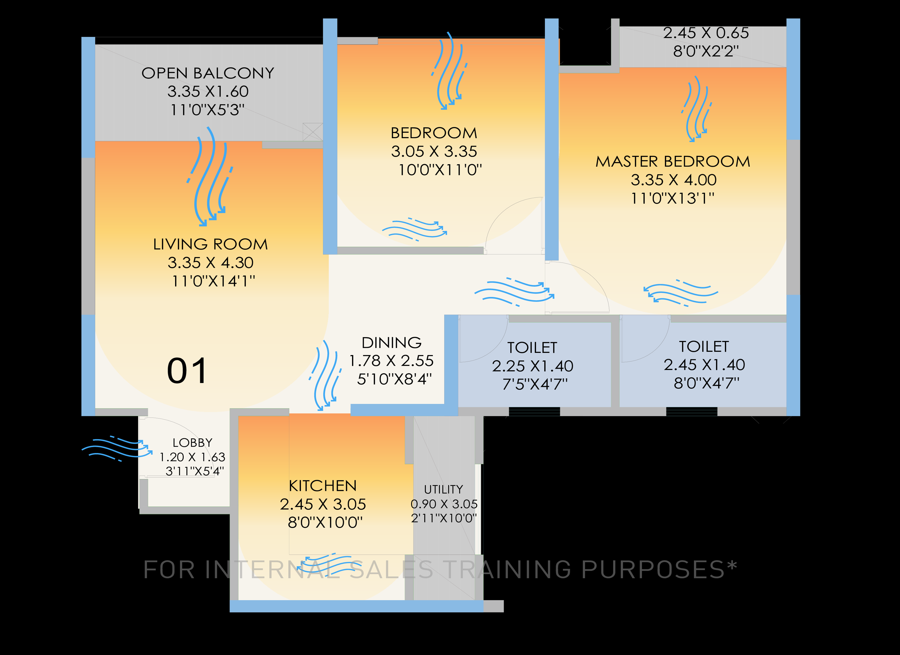 2 BHK Plan